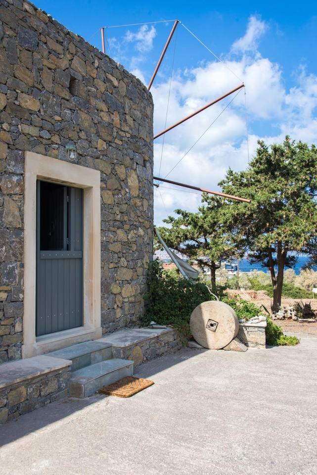 Authentic Cretan Stone Windmill Villa ซิเตีย ภายนอก รูปภาพ