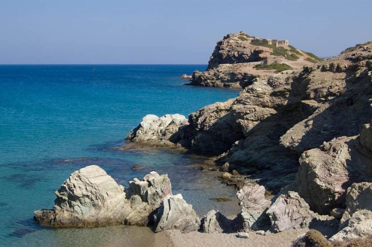 Authentic Cretan Stone Windmill Villa ซิเตีย ภายนอก รูปภาพ